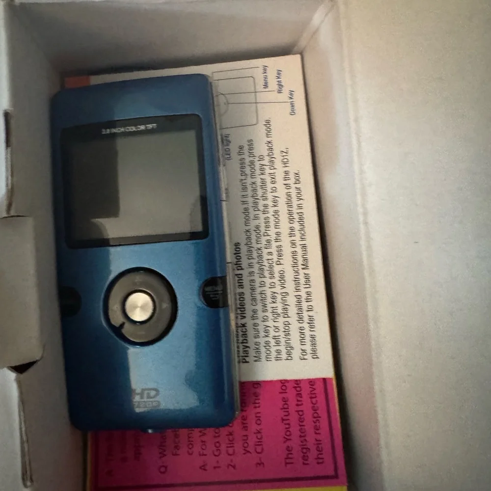 Sylvania Black HD Digital Video Camera